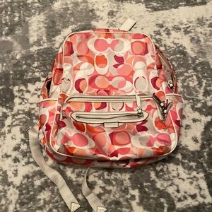 Used coach backpack